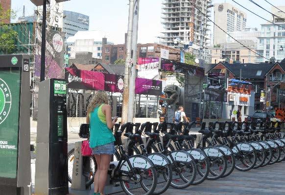 Connections Identified through Midtown In Focus Expand Toronto Bike Share