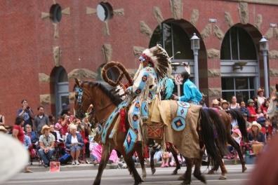 The aboriginals have been involved with the Stampede since the beginning.