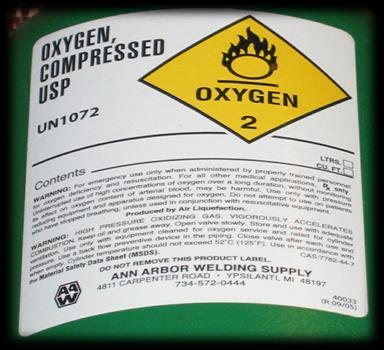 Compressed Gases Identification Always read the label The contents of any compressed gas cylinder must be clearly identified.