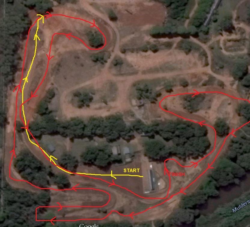 16. COURSE: Track Description: An intermediate level track of a loamy sand material Track Specs: Distance: Approx. 1.
