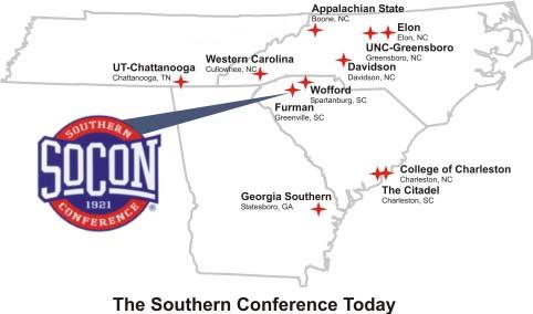Conference History The Southern Conference, which enters its 85th season of intercollegiate competition in 2005, has become known as one of the nation s leaders in emphasizing the development of the