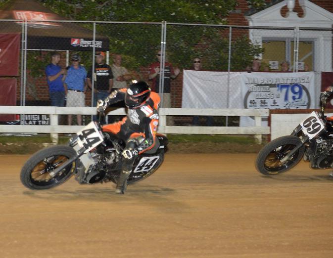 ROUND 8 / JUNE 3, 2018 THE RED MILE / LEXINGTON, KENTUCKY FLAT TRACK AMERICAN FLAT TRACK SERIES P78 close for a very short period of time. I was very thankful that I didn t screw up the restart.