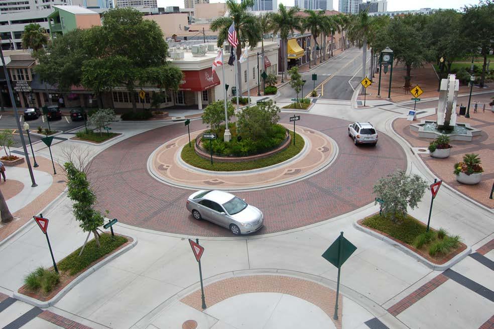 Figure 17. The most magnificent roundabout in the US is at Clearwater Beach.