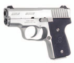 KAHR MK SERIES MICRO COMPACT DOUBLE ACTION ONLY STEEL FRAME MODELS KAHR MK40 / MK9 Available in.40s&w and caliber.