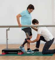 To do so, the user has to learn to permit knee flexion of the orthosis joint.