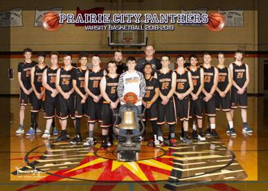 2018-19 1A Boys Basketball Prairie City Panthers VARSITY ROSTER SCHEDULE (25-2) No. Name Pos. Yr. Ht.