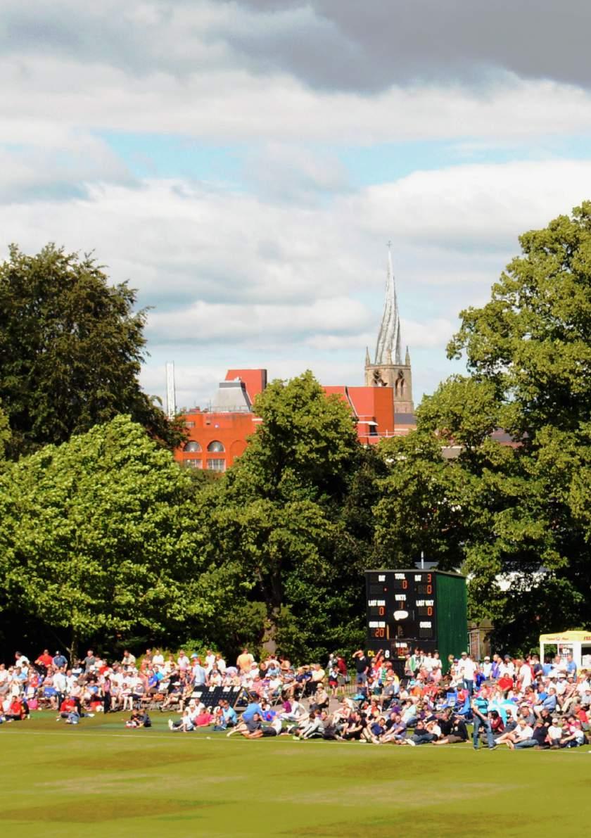 Chesterfield Festival of Cricket Cricket at the