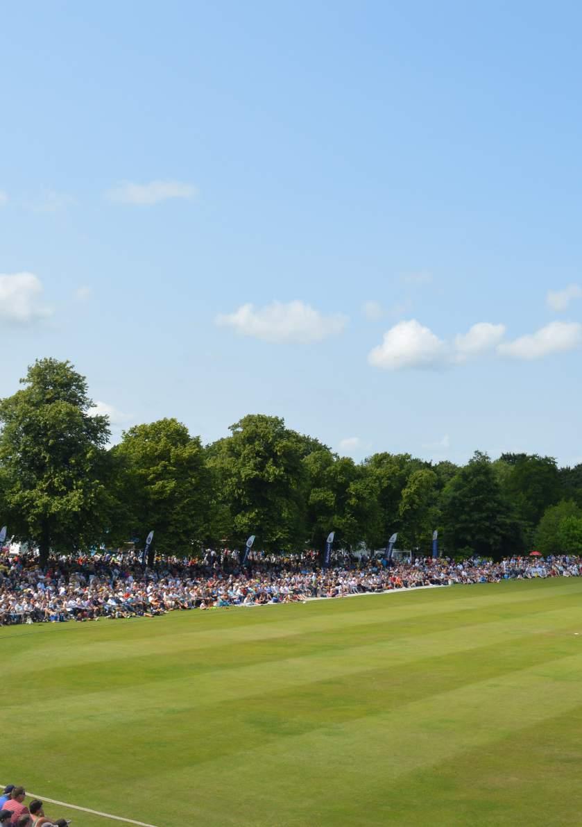 Super Sunday: Falcons vs Yorkshire More cricket at Queen s Park in 2016, with the