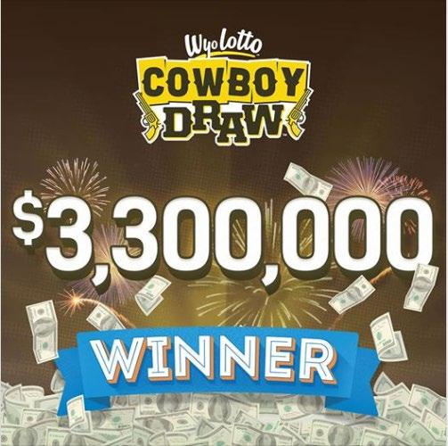 $5,637,736 in total Cowboy Draw winnings One jackpot winner