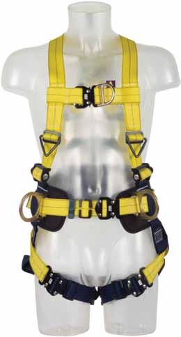 Harnesses Delta Harness Delta Delta with Belt Delta with Belt Quick Connect Delta Quick Connect Front and rear attachment points, adjustable shoulders, chest and legs. Standard buckles.