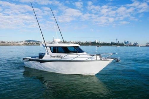 White Pointer $289,000 NZD Fully equipped for the ultimate fishing experience!