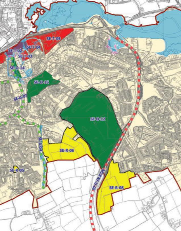 Figure 2.7: Ballincollig Carrigaline Municipal District Local Area Plan 2.9.2 M28 Cork to Ringaskiddy Motorway Cork County Council (CCC), propose to upgrade approximately 12.