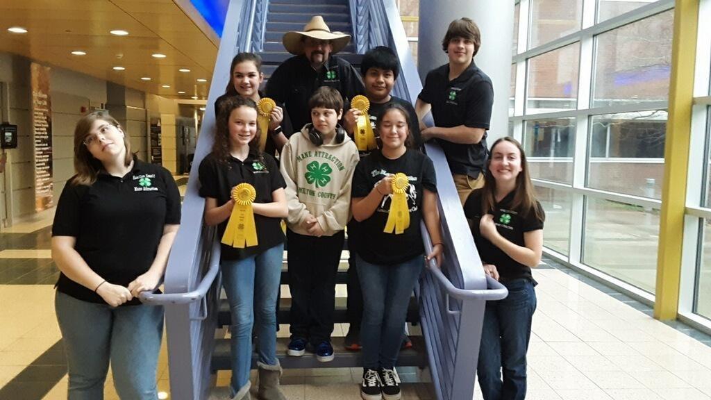 The junior high team of Brooklyn McCorkle, Austin Moore, Ayla Luna and Enrique Perez placed 5th in the region. This same team placed 3rd in the Horse Bowl.
