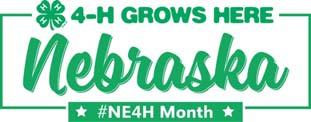 ! 4-H youth club and independent members are being asked to tell their 4-H story with a short video or photo and sharing it through social media using the #NE4H and #TrueLeaders hashtags.