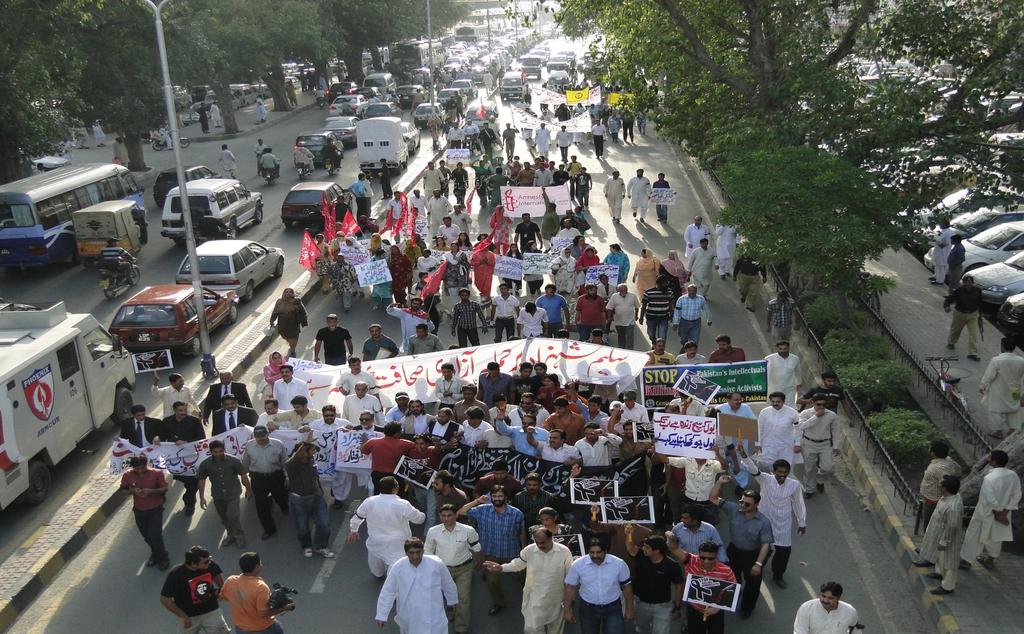 Civil Society Protest against