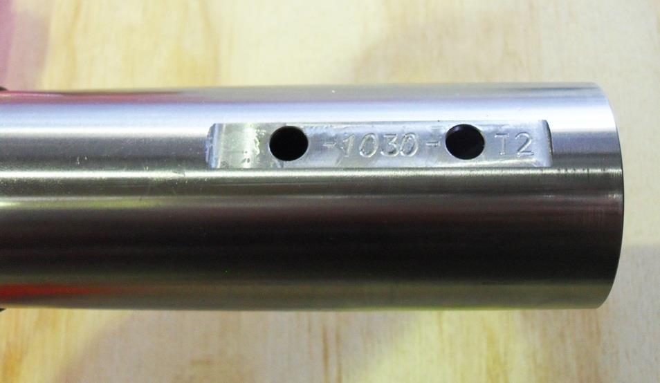 axle as stamped by IKD. Axle collars can be used.