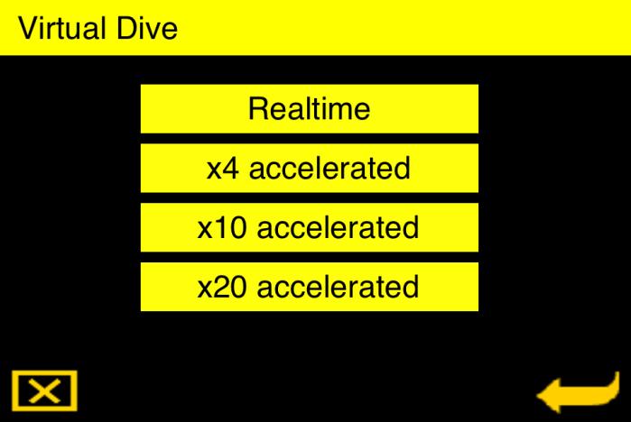 16. DEPTH ALARM SETTING Click on Main Menu > Settings > Dive Settings>Alarms. Using this menu, you can set a depth alarm from 10 to 99 meters (33 to 325ft). (Figure 16.