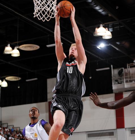 #10 Budinger 2009: Helped lead the Rockets to a 5-0 record and topped the team in scoring at the 2009 NBA Summer League presented by EA SPORTS, averaging 17.8 points (.681, 32-47 FG;.727, 8-11 3FG;.