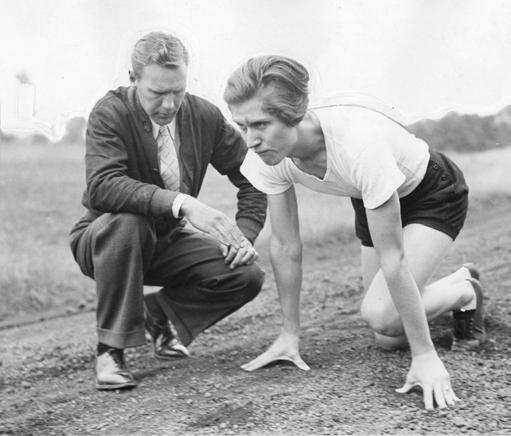 not be working right, so he had it checked. His watch was fine; Helen really was that fast. Helen also tied the world record for the standing broad jump.