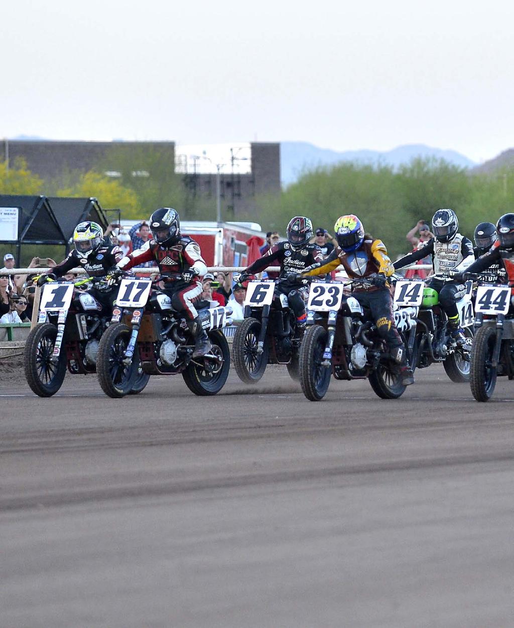ROUND 5 / MAY 13, 2018 TURF PARADISE / PHOENIX, ARIZONA FLAT TRACK 2018 AMERICAN FLAT TRACK SERIES P62 Mees Breezes Jared Mees scores wire-to-wire win BY DAVE HOENIG PHOTOGRAPHY BY