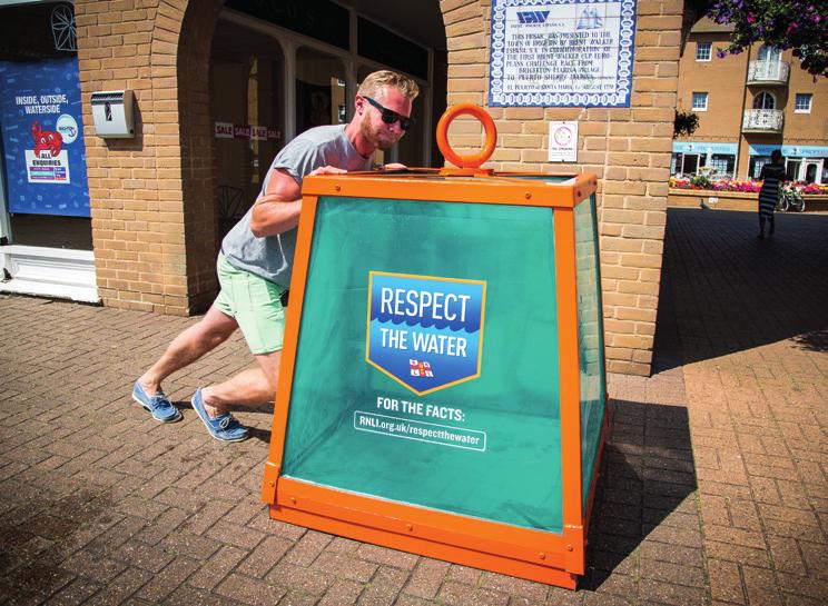 RESPECT THE WATER DETAILS How is RTW being promoted? This year RTW will launch on Thursday 9 July and will be the RNLI s largest ever campaign.