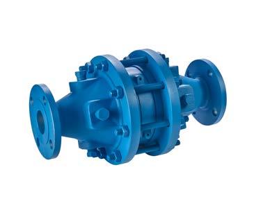 Technical Details Connection Sizes: 2, 3, 4 and 6 150# ASME Flanged Connection Housing standard material: Carbon Steel, Stainless Steel Bases standard material: Aluminum, Carbon Steel, Stainless