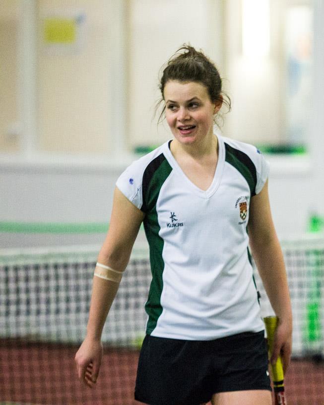 Kate Lucy UTC at the University of Exeter 2012-2015 MSc in Sports and Exercise Sciencedissertation on recovery rates in mini tennis