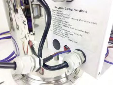 Locate the electrical connection wire to the valve FIG K.