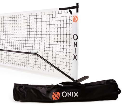 The outstanding playability of the Onix Portable Net is rivaled only by the ease of assembly and portability.