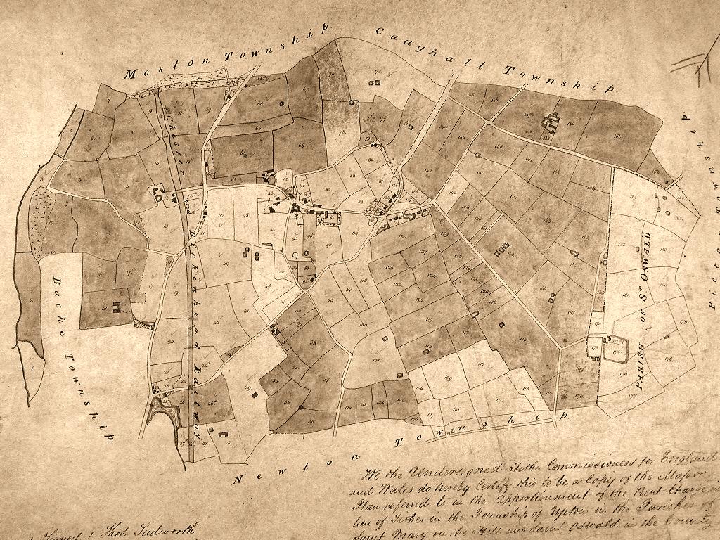 The chapter analyses the Upton Tithe survey with reference to those of Bache and the northern parts of Newton. Census records and Bagshaw s 1850 Directory cast further light on picturing this period.