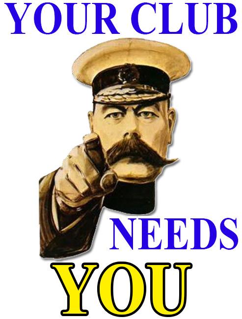 Club Committee Vacancies Your club committee STILL needs you! There are currently vacancies for a Health & Safety Officer and a Social Secretary.