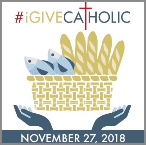 igivecatholic St. Andrew School is excited to participate in this year's igive Catholic giving day on Tuesday, November 27th.