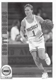Scott Brooks (1985-87) was a free agent who played 11 seasons in the NBA and won a championship with the Houston Rockets in 1994.