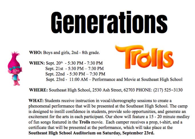 Attention all student performers:!