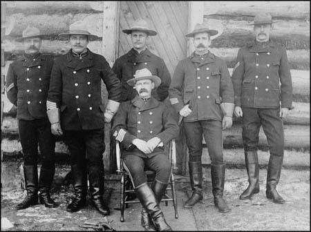 NORTH WEST MOUNTED POLICE: Created in 1873 by the government of Canada.