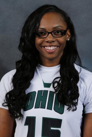#15 JASMINE WEATHERSPOON Senior Forward 6-2 Columbus, Ohio/Northland Major: Political Science Pre-Law CAREER NOTABLES/HONORS 2015-16: -Recorded her first career double double on Nov.