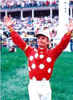 PAT DAY Patrick Alan Pat Day, born in Colorado, is a four-time winner of the Eclipse Award for Outstanding Jockey and was inducted into the National Museum of Racing and Hall of Fame in 1991.