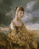 Bequeathed by John Forster Margaret Gainsborough, the Artist's Daughter, as a Gleaner, c.