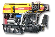 REMOTELY OPERATED VEHICLES (ROV) Brief of specs (ROPOS) Type : Electro-Hydraulic Work-Class ROV Depth Capability : 5000 meters Dimensions : 1.75m x 2.6m x 1.