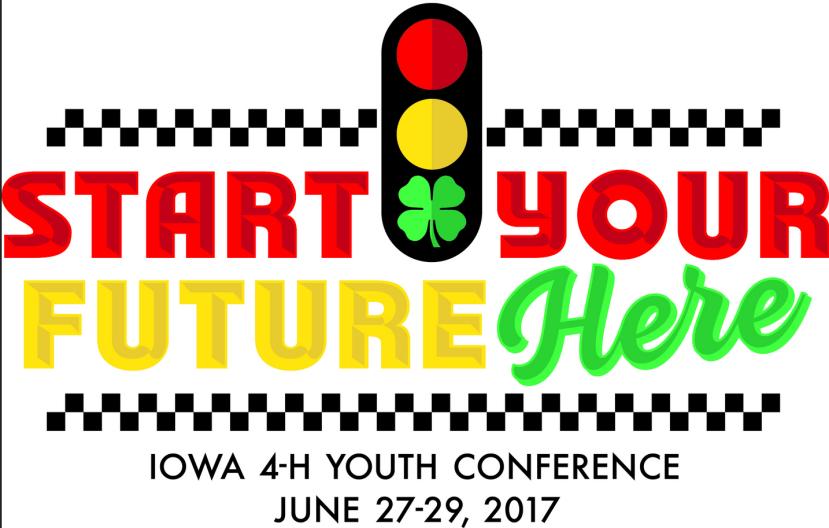 IOWA 4-H YOUTH CONFERENCE 2017 Make plans now to attend the 2017 Iowa 4-H Youth Conference in Ames, June 27-29.