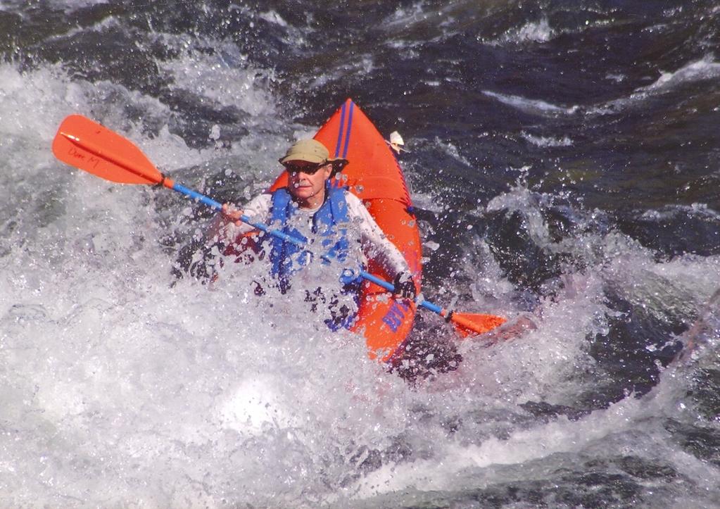 WHITE WATER KAYAKING Summer is here! Although skiers may not like the idea, it is a fact nevertheless, so why not try something else just as exciting.