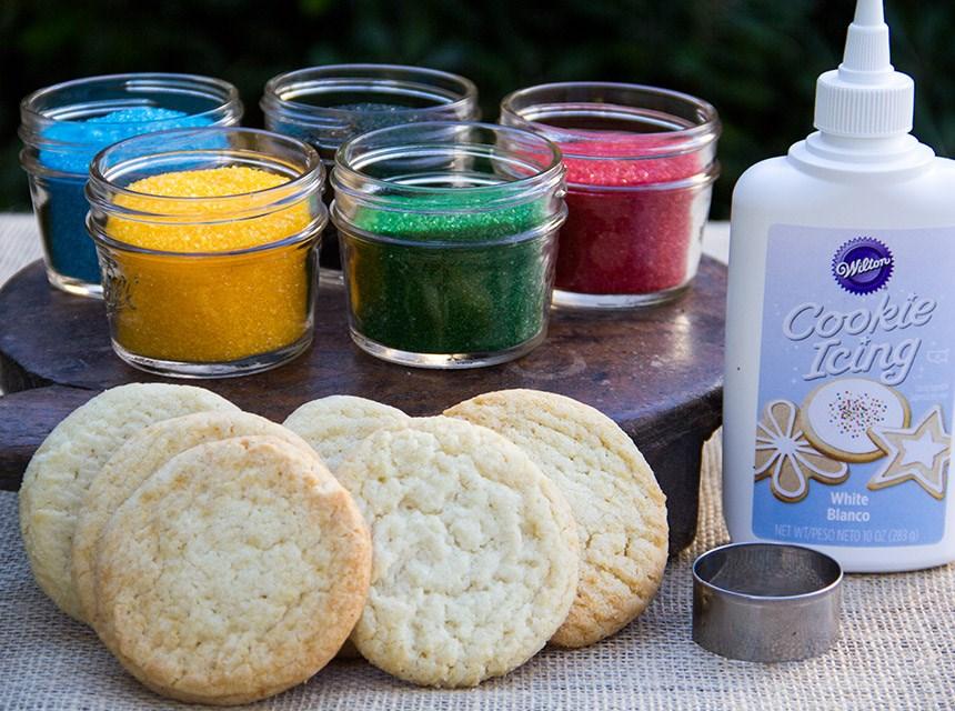 What you will need: Olympic Cookies Sugar cookies (Either store bought or homemade!