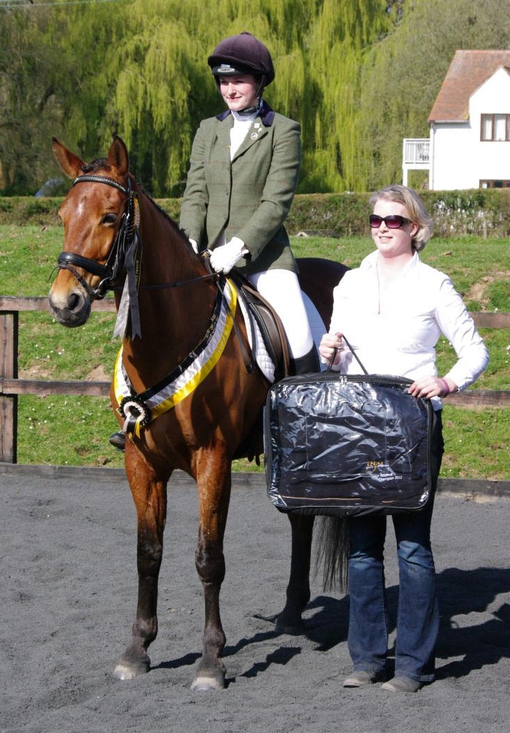 JUNIOR OVERALL CHAMPIONSHIP The Junior Supreme Championship, sponsored by Sinai Dressage, went, unsurprisingly after all her success, to