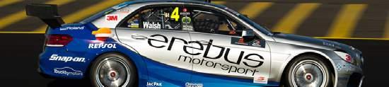 #4 TEAM: EREBUS MOTORSPORT CAR: EREBUS E63 AMG OWNER: BETTY KLIMENKO ENGINEER: WES MCDOUGALL Driver: Ash Walsh Date of Birth: January 11, 1988 Born: Ipswich, QLD Lives: Ipswich, QLD V8SC Debut: 2013