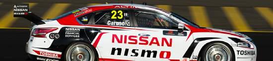 #23 TEAM: NISSAN MOTORSPORT CAR: NISSAN ALTIMA OWNER: TODD & RICK KELLY ENGINEER: STEVE TODKILL Driver: Michael Caruso Date of Birth: May 25, 1983 Born: Sydney, NSW Lives: Melbourne, Vic V8SC Debut: