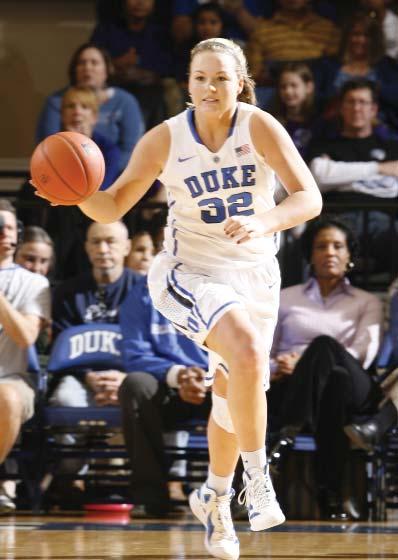 Tricia Liston All-ACC Candidate d NAME Tricia Liston SCHOOL Duke YEAR Sophomore POSITION Guard HEIGHT 6 1 HOMETOWN River Forest, Ill.