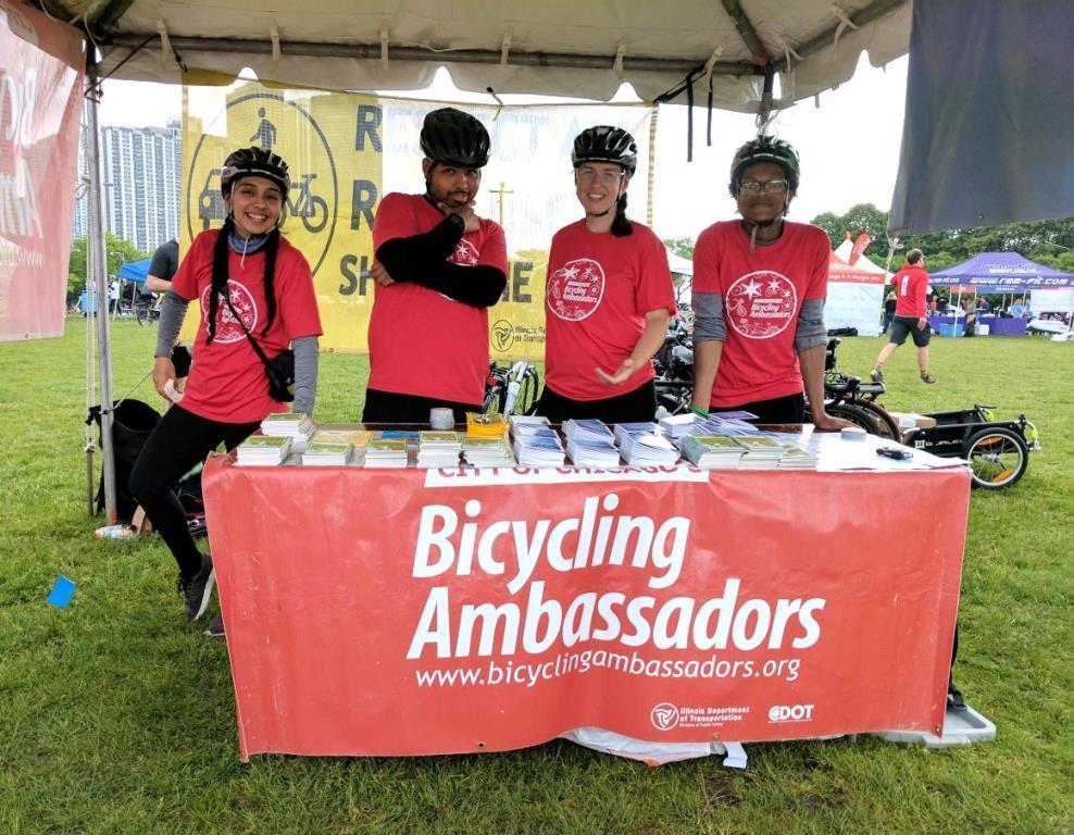 Who are the Chicago Bicycling Ambassadors?