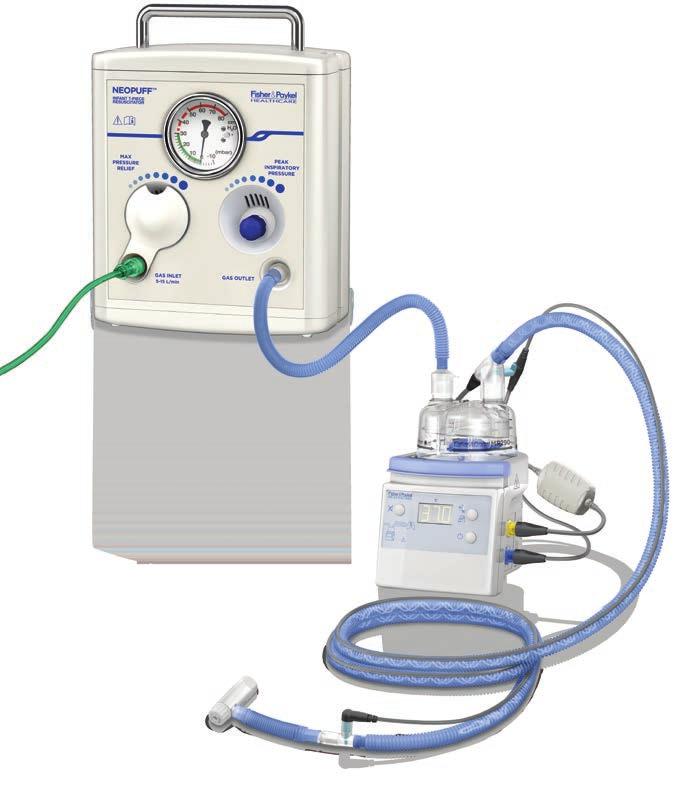 F&P 850 System INFANT CARE Infant Resuscitation T-piece Resuscitation with Optimal Humidity (heated
