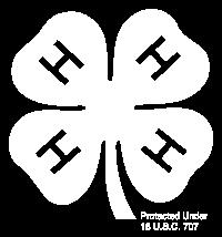 4-H members may exhibit 4-H project work ranging from fleece pillows to garden vegetables to wood projects, photography