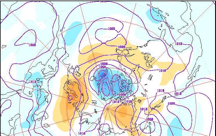 Zonally elongated high pressure system Intensified by Rossby wave